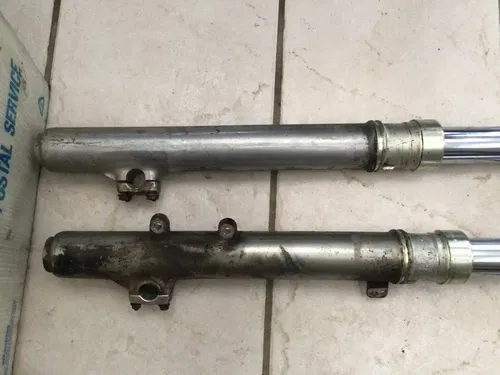 USED OEM 1989 89 KAWASAKI KX250 KX 250 front forks