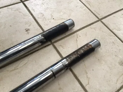 USED OEM 1989 89 KAWASAKI KX250 KX 250 front forks