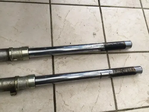 USED OEM 1989 89 KAWASAKI KX250 KX 250 front forks