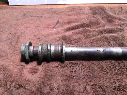 1974 HONDA XL 175 XL175 1976 rear axle/adjusters/spacers