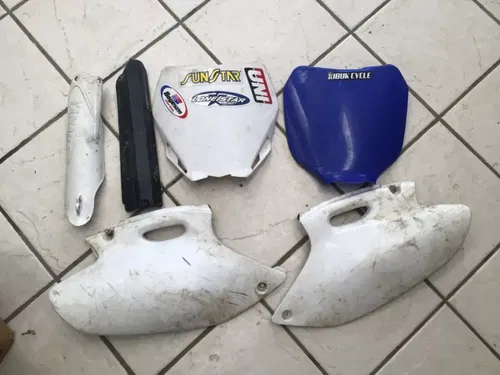 2002 Yamaha Yz426f Plastics Body Kit Cowls Side Cover Number plate