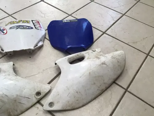 2002 Yamaha Yz426f Plastics Body Kit Cowls Side Cover Number plate