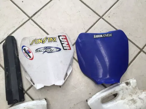 2002 Yamaha Yz426f Plastics Body Kit Cowls Side Cover Number plate
