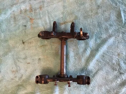 1979 Yamaha MX175 Steering Stem Triple Tree
