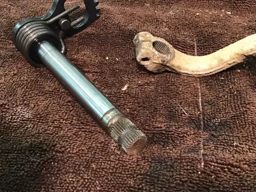2003 Suzuki RM85 shifter shift shaft foot shifter
