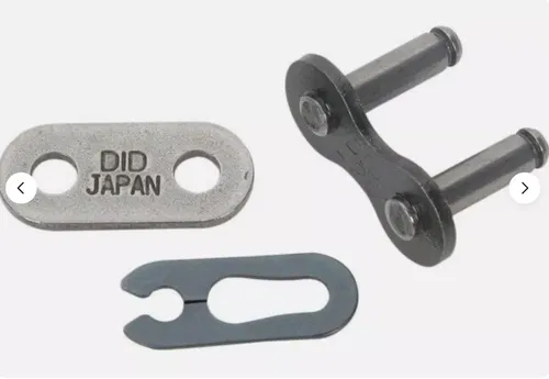 DID 420 Standard Series Non-Sealed Chain RJ Clip-Type Master Link Natural