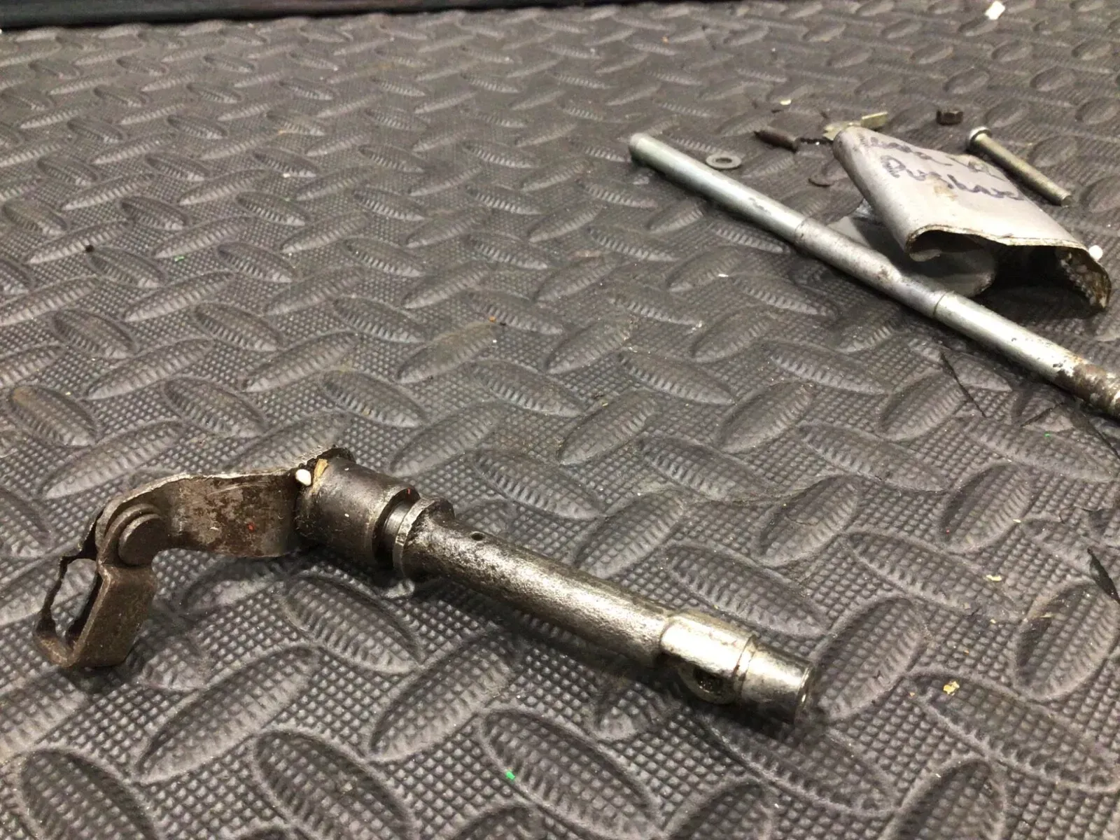 1976 Honda XL250 1976-78 XL350 Clutch pivot arm pushrod push rod