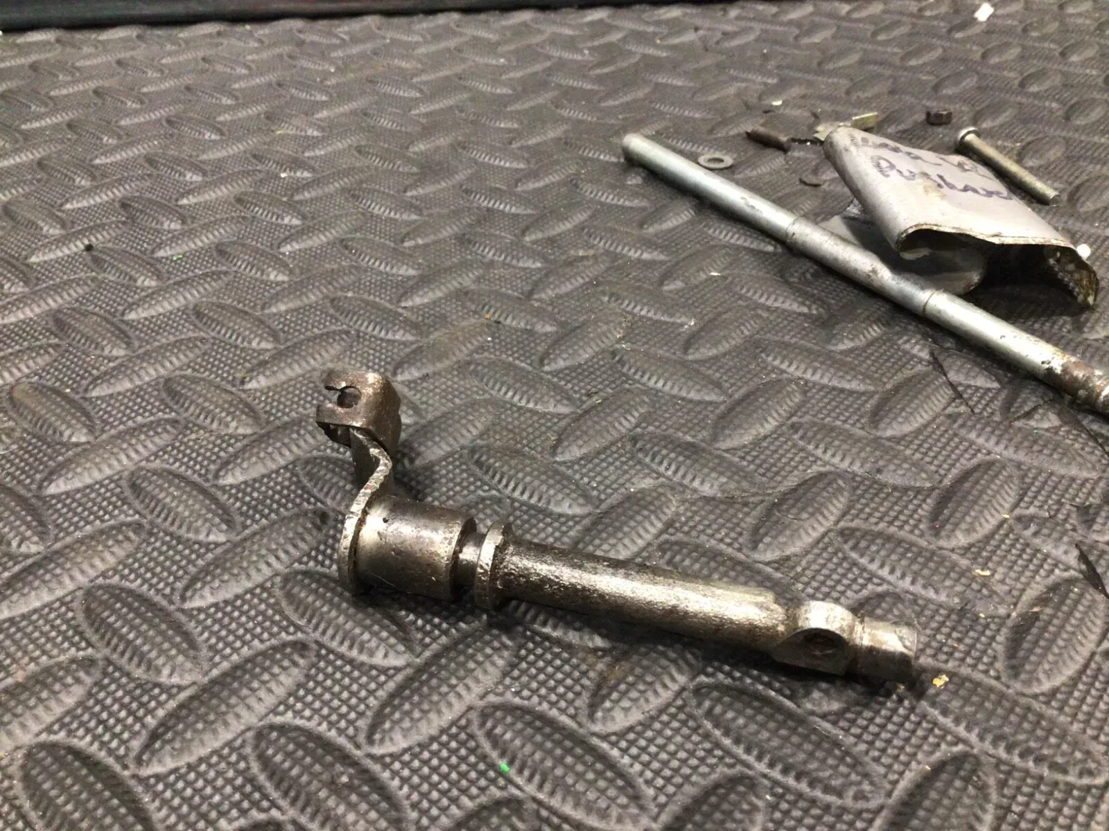 1976 Honda XL250 1976-78 XL350 Clutch pivot arm pushrod push rod