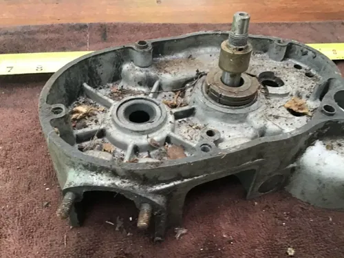 Fox Sundowner sachs saxonette arctic cat Mini bike right crankcase crank case