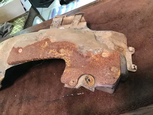 1983 Honda XR200 inner fender mud guard