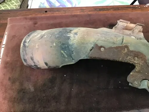 1983 Honda XR200 inner fender mud guard