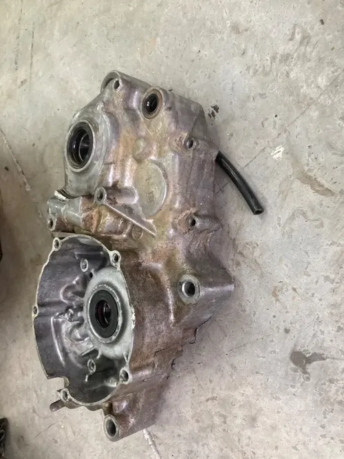 1997 KAWASAKI KX 125 LEFT ENGINE CASE (A) 98 KX125 94 - 98