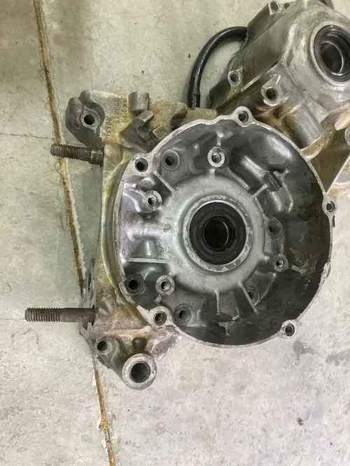 1997 KAWASAKI KX 125 LEFT ENGINE CASE (A) 98 KX125 94 - 98