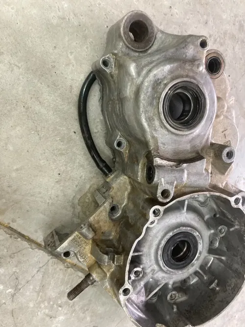 1997 KAWASAKI KX 125 LEFT ENGINE CASE (A) 98 KX125 94 - 98