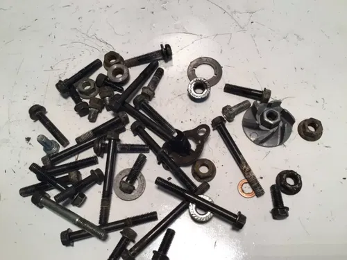 1986 86-95 CR80R CR80 engine bolts hardware oem motor misc hardware water pump