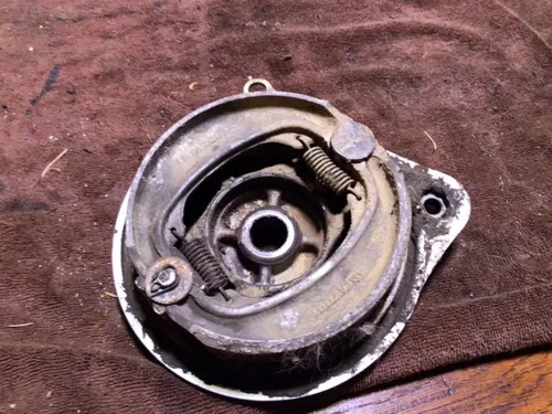 74 75 76 HONDA XL175 XL 175 REAR BRAKE PANEL HUB DRUM W/ ARM 43100-362-010