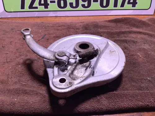 74 75 76 HONDA XL175 XL 175 REAR BRAKE PANEL HUB DRUM W/ ARM 43100-362-010