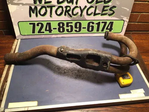 1987 Honda XR 600 XR600 R Muffler Pipe Exhaust Header Front Pipe