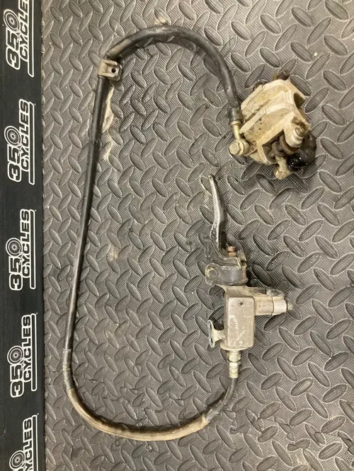2003 03 SUZUKI RM 85 RM85 FRONT BRAKE CALIPER assembly master cylinder