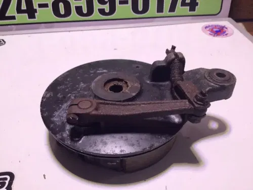 1978 78 Suzuki SP 370 SP370 rear brake drum shoes hub arm