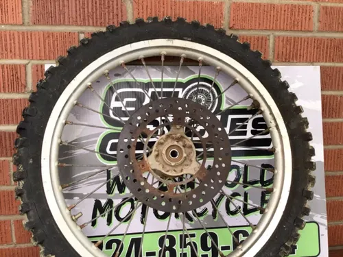 1986 - 1995 Suzuki RM80 RM 80 Front Wheel Tire Rim Hub Assembly  17X1.40