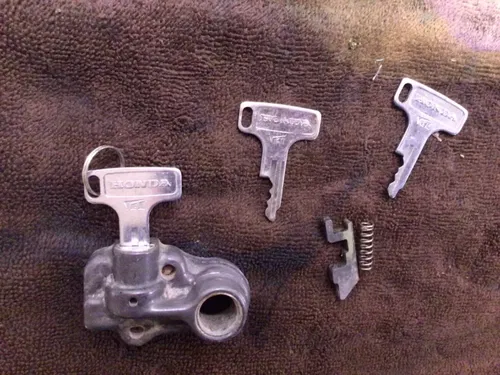SL350 Ignition Key Switch Set Fork Lock CB350 CB450 CB750 CL450 (See Descript)