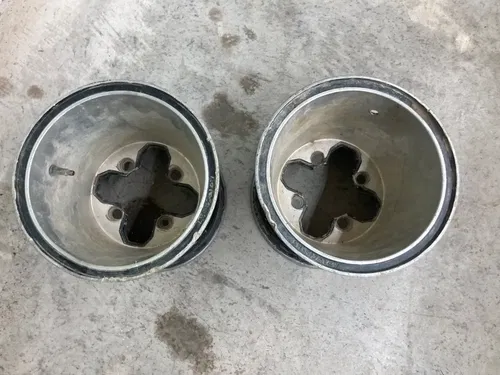 1987-1999 Yamaha Warrior Yfm350 Rear Rim Wheel Set Pair 9X8.5At