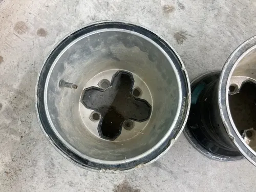 1987-1999 Yamaha Warrior Yfm350 Rear Rim Wheel Set Pair 9X8.5At