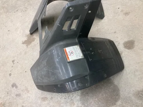 1999 2000 2001 Yamaha YFM350X YFM350 YFM 350 X Warrior OEM Front Fender Plastic