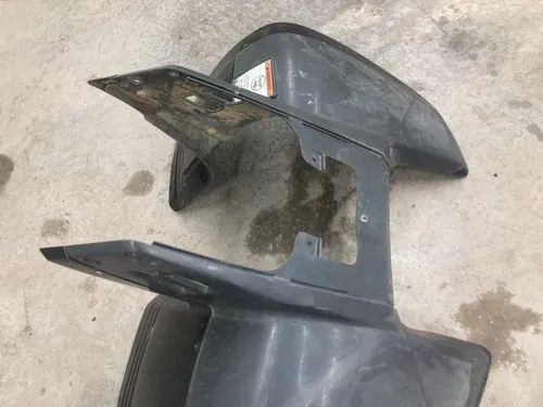 1999 2000 2001 Yamaha YFM350X YFM350 YFM 350 X Warrior OEM Front Fender Plastic