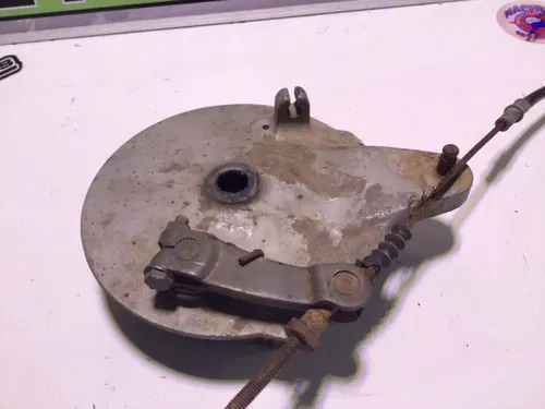 1975 SUZUKI TC185 TC 185 RANGER REAR BRAKE PANEL SHOES DRUM