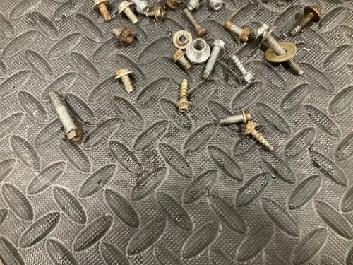 07 250XCF KTM chassis hardware seat hold down bolts misc bolts nuts etc  XCF 250