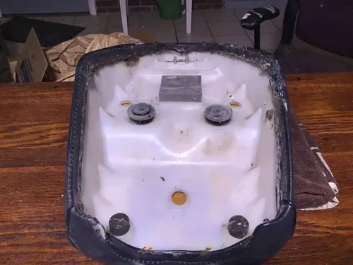 1980 Yamaha MJ50 Towny seat seat pan foam