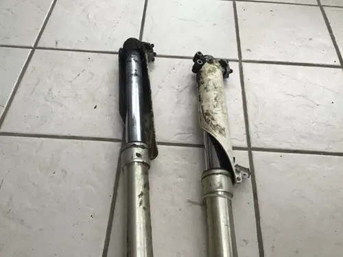 1990 HONDA CR125R CR125 front forks front suspension