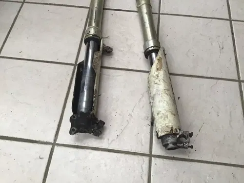 1990 HONDA CR125R CR125 front forks front suspension