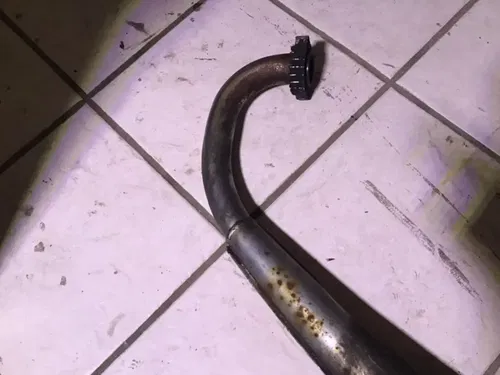 1974 - 1977  Suzuki GT 380 GT380 Muffler exhaust pipe header