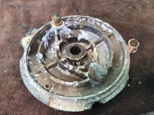 1977 1978 Yamaha DT250 Rear brake drum armature