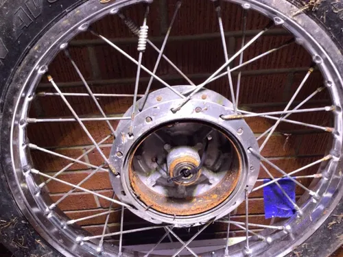 1969 yamaha ysc1 /c rear wheel