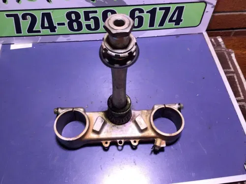 1999 97-99 CR250R OEM STEERING STEM TRIPLE TREE FRONT FORK CLAMP SUSPENSION