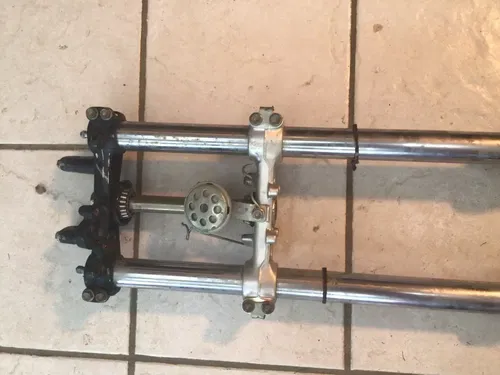 1987 Honda XL600 R OEM Showa Front Forks Right Left Suspension Dampers triple