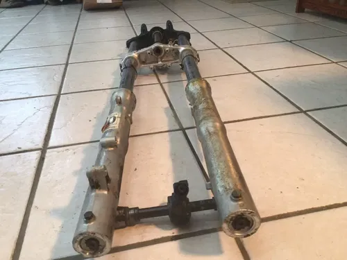 1987 Honda XL600 R OEM Showa Front Forks Right Left Suspension Dampers triple