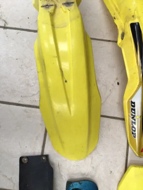 2005 SUZUKI RMZ450 Plastics Shrouds Number Plates Fenders Side RM-Z 450 05-07
