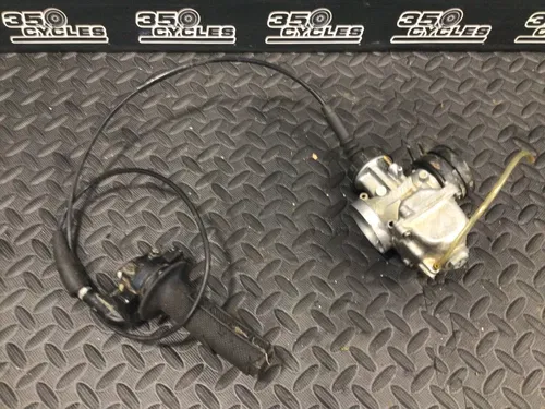 1997  Kawasaki Kx125 Keihin Carburetor carb twist throttle cable