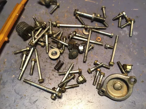 2004 - 2009 Honda CRF250R CRF 250  misc engine bolts timing chain guides hardwar