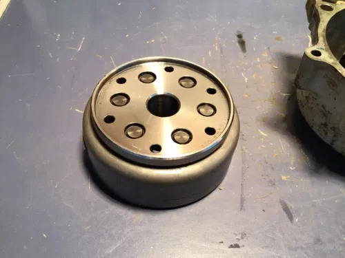 2003 - 2005 CRF150F STATOR COVER FLYWHEEL  CASE GENUINE OEM HONDA CRF 150 F