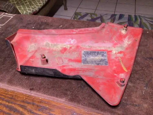 Used  1981-1982 Honda Ascot FT500  Left Side Cover 83740-MC8-000
