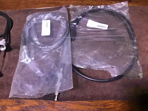 1974 - 1977  Suzuki GT 380 550  Cable set clutch Cable front brake line throttle