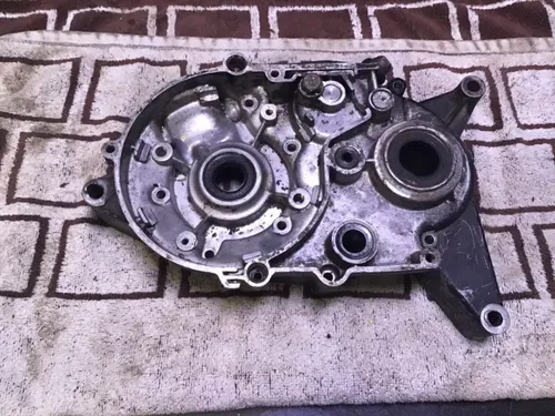 1978 Yamaha YZ80 left crankcase