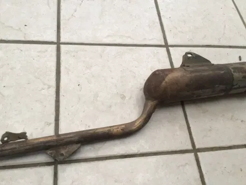 1986 HONDA XR80R XR 80 R EXHAUST MUFFLER ASSEMBLY 18300-GN1-000 NO BAFFLE
