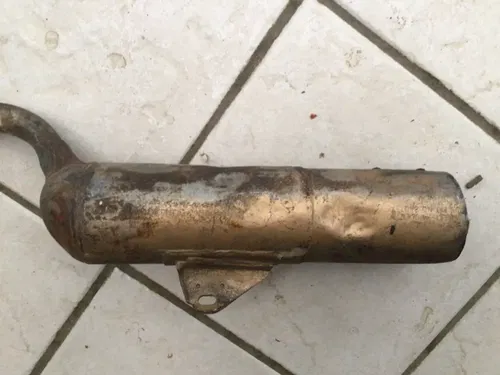 1986 HONDA XR80R XR 80 R EXHAUST MUFFLER ASSEMBLY 18300-GN1-000 NO BAFFLE